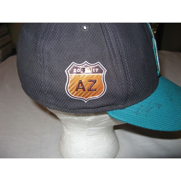 Seattle Mariners New Era 59fifty 2017 AZ Catus League Patch Hat Cap SIGNED AUTOs - Picture 6 of 7